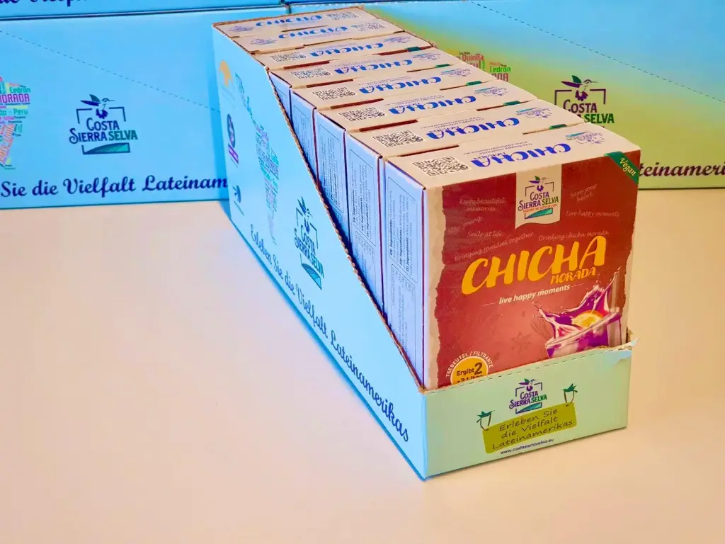 [C2S-1001-8] 8er Display Chicha Morada Natural (8x70g) 